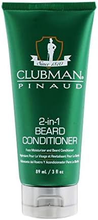 Clubman Beard 2-In-1 Conditioner 3 Ounce Tube (88ml) (3 Pack)