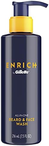 Gillette Enrich Beard & Face Wash for Men - 7.3 fl oz