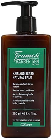Framesi Barber Gen Hair & Beard Care | Men's Natural Shampoo | Men's Natural Conditioner | Professional Grade, Barber Quality