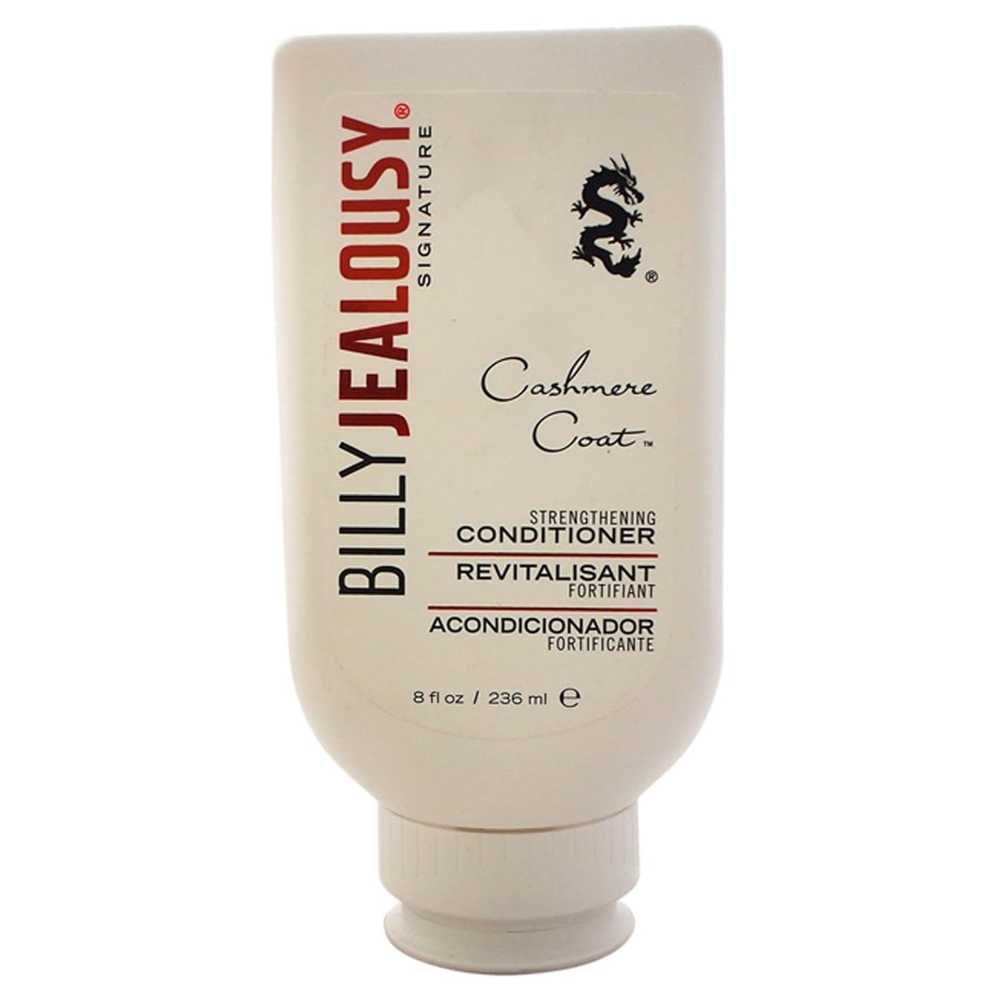 Billy Jealousy Cashmere Coat Hair Conditioner for Men, Strengthening & Hydrating Conditioner Infused with Peppermint, Lemon Fruit & Swertia Extract Ideal for Fine, Thinning Hair
