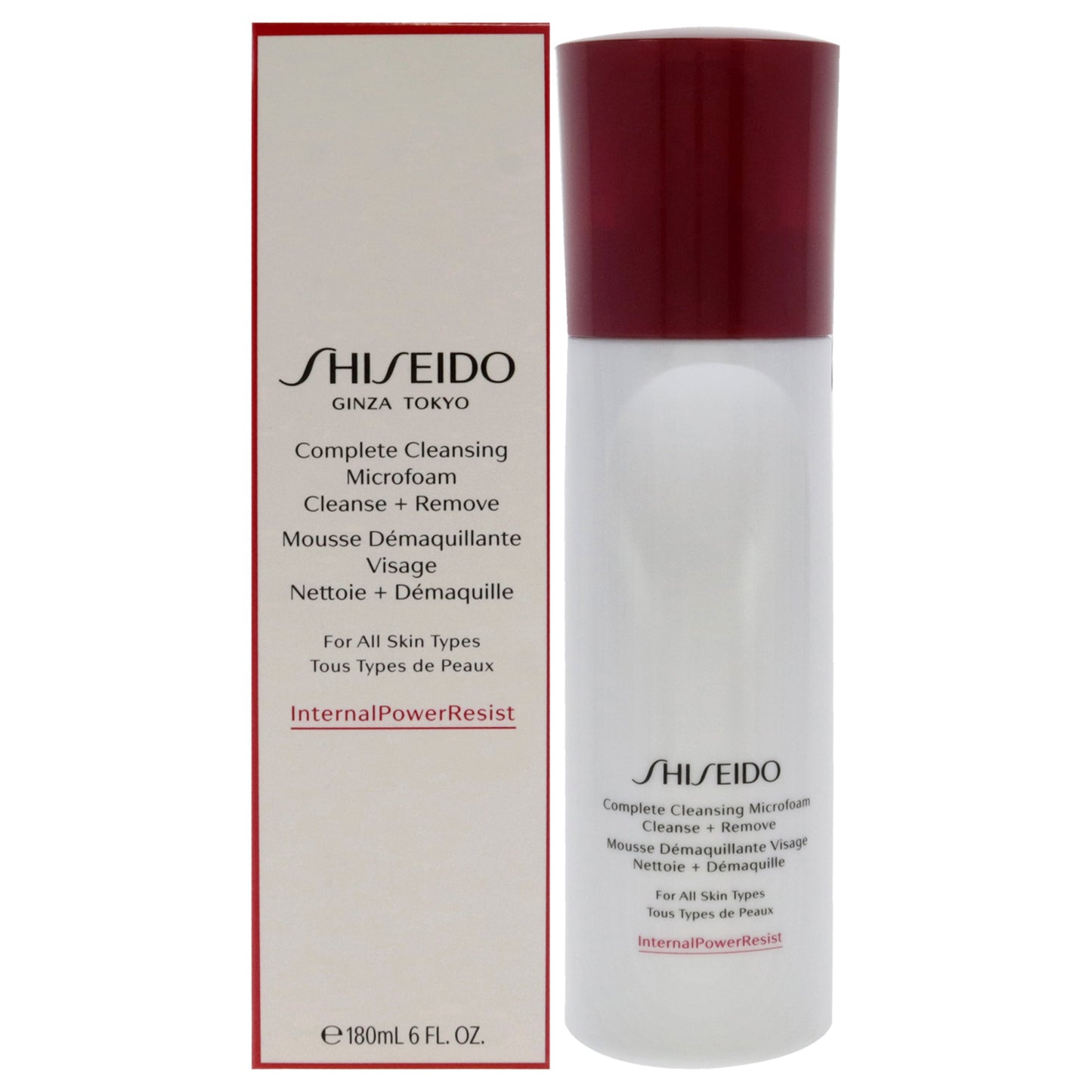 Complete Cleansing Microfoam by Shiseido for Women 6 oz Foam