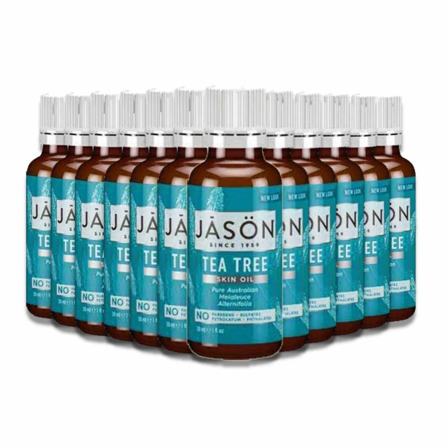 JASON Tea Tree Pure Skin Oil 1 Fl Oz- 12 Pack