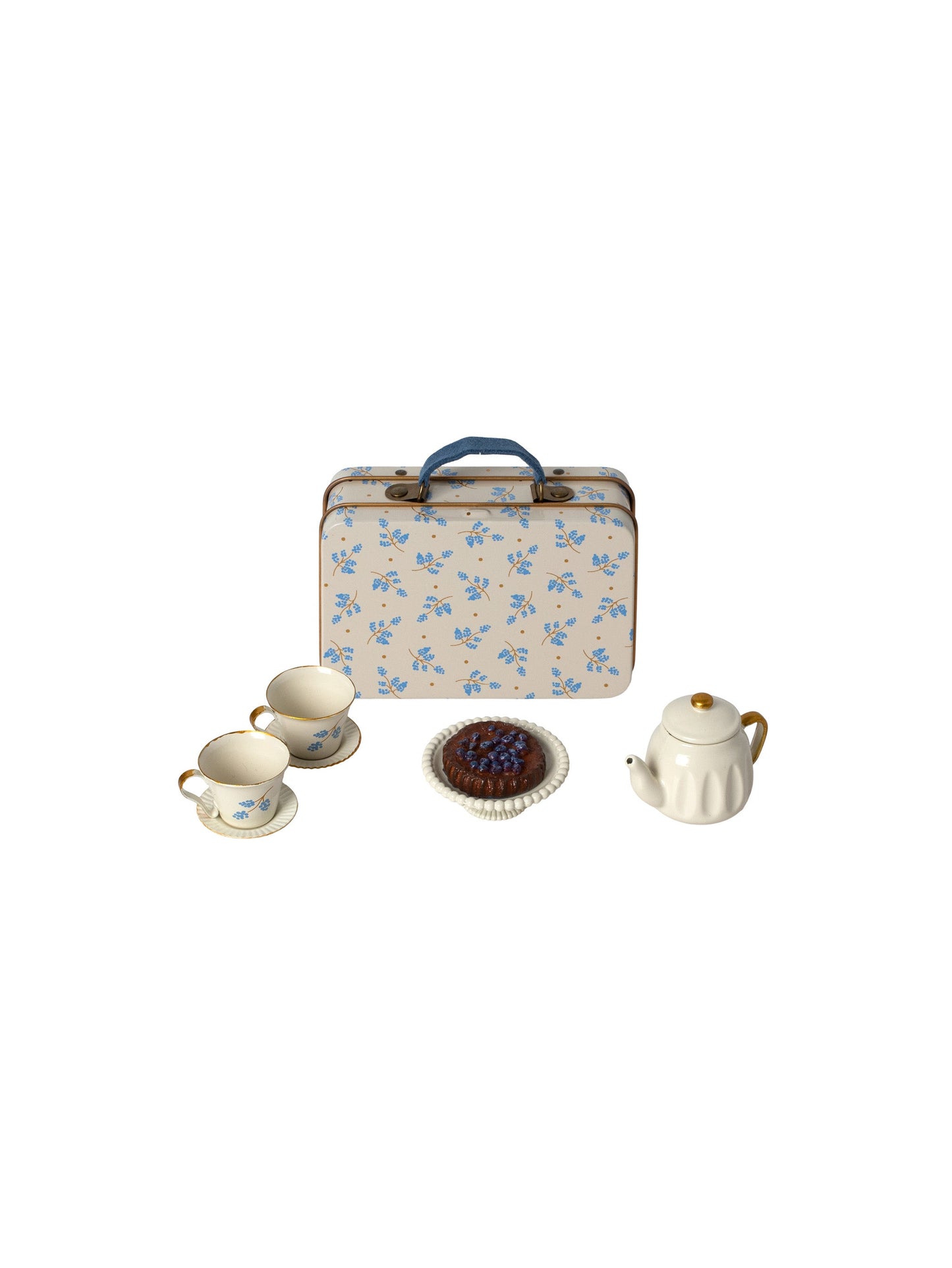 Maileg Afternoon Treat Mouse Blue Madelaine