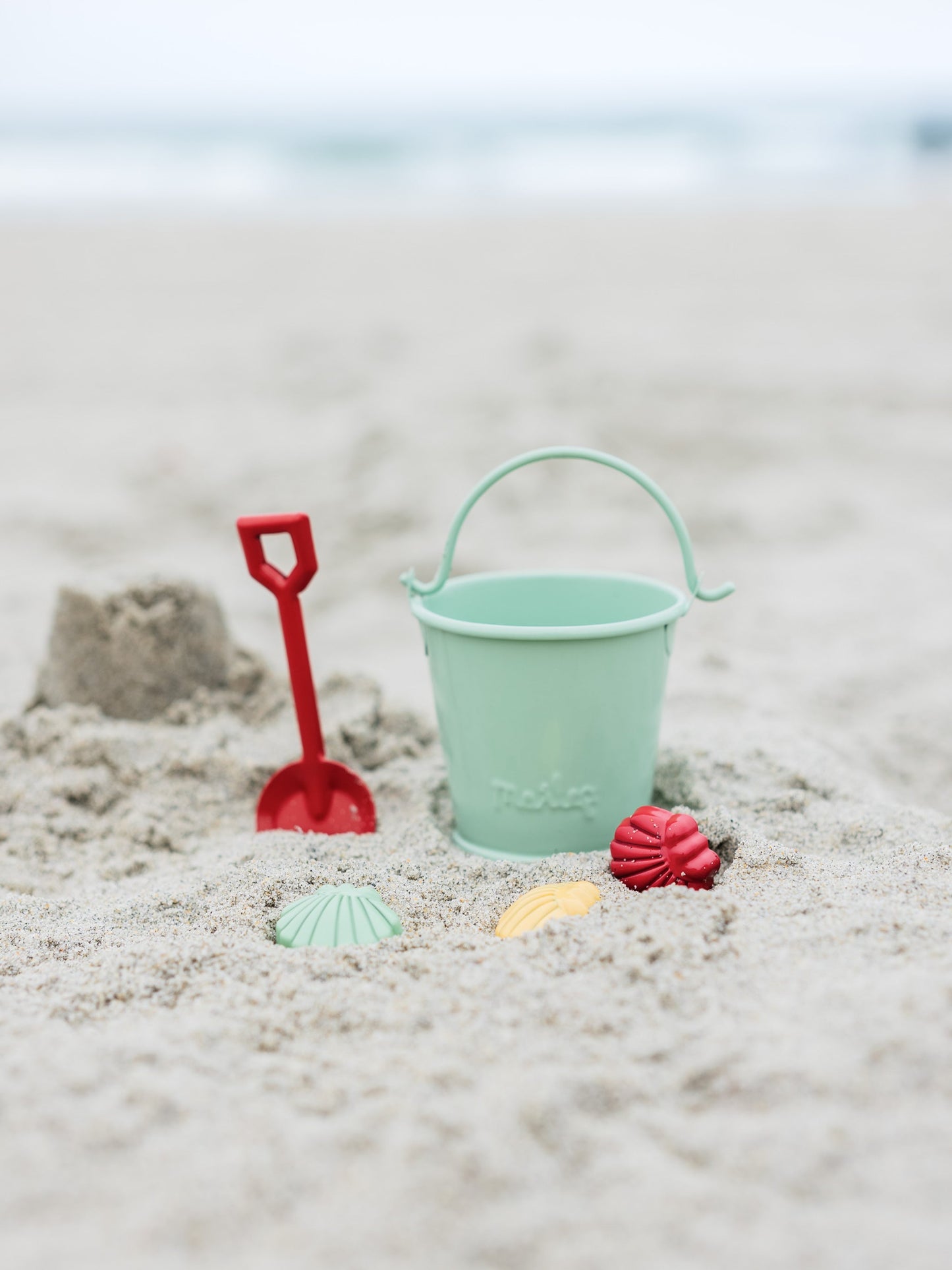 Maileg Beach Set Shovel Bucket & Shells
