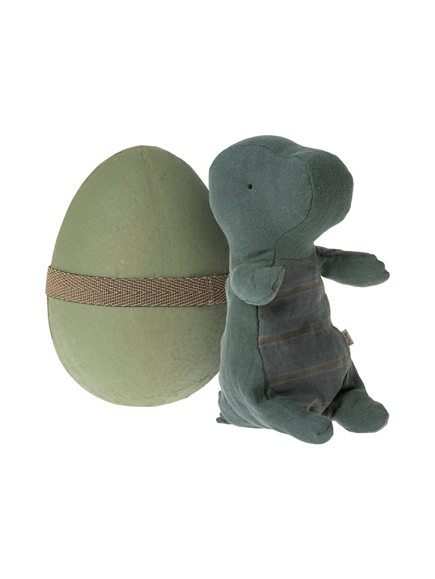 Maileg Gantosaurus in Dark Petrol Egg Small