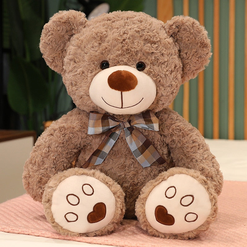 Cute Classic Teddy Bear Plush Toys Kawaii Bow Tie Bear