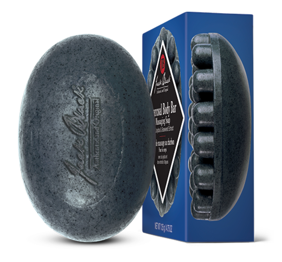 Charcoal Body Bar Massaging Soap 4.75oz.