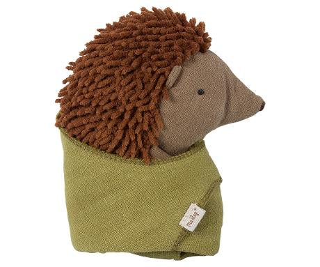 Little Hedgehog with Leaf