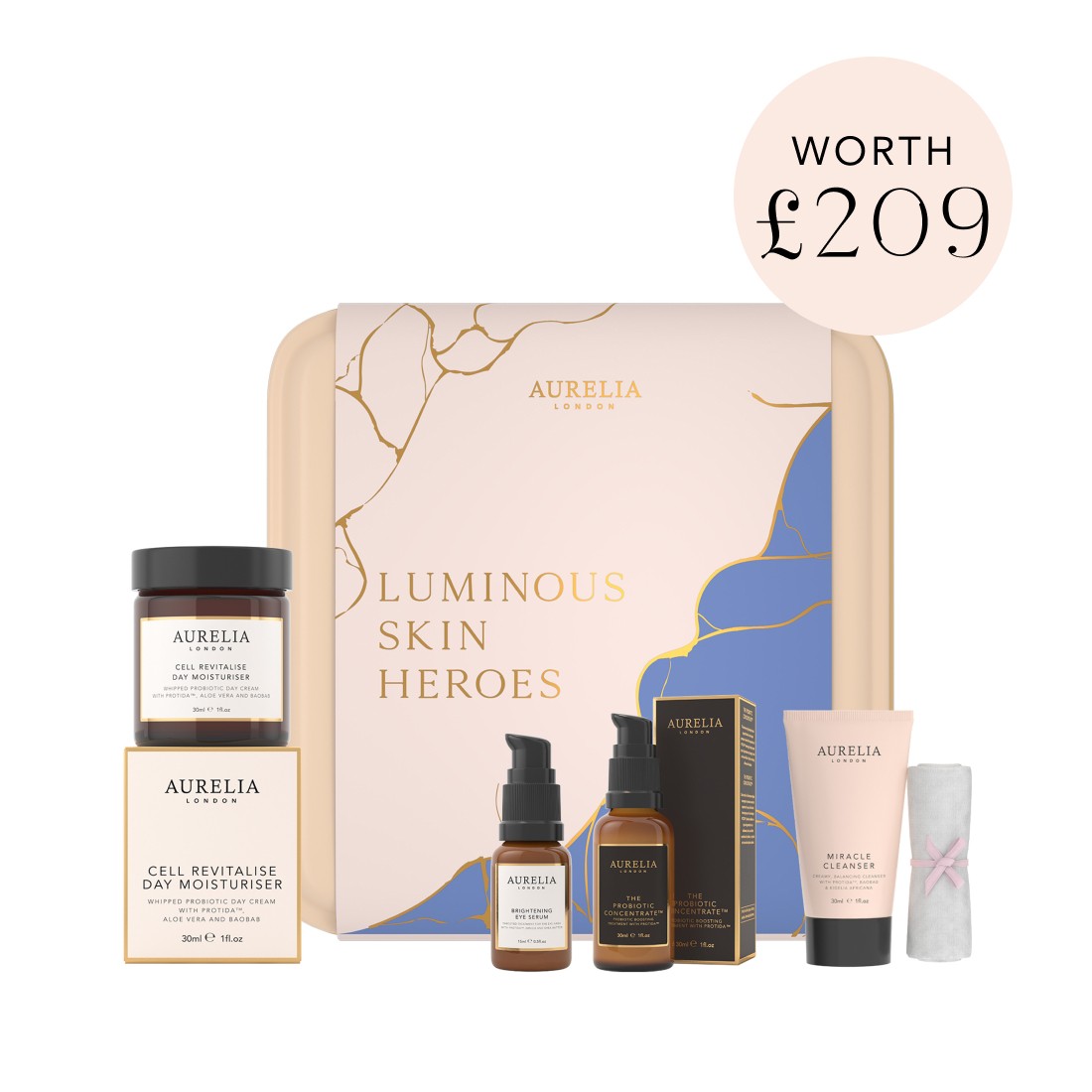 Aurelia London Luminous Skin Heroes