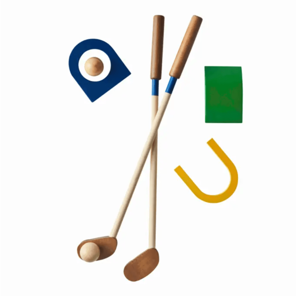 Wood Golf Toy Set