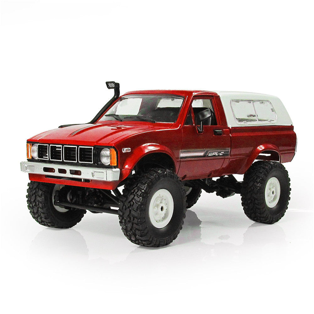 WPL C24 1/16 RTR 4WD 2.4G Military Truck Crawler Off Road RC Car 2CH Toy