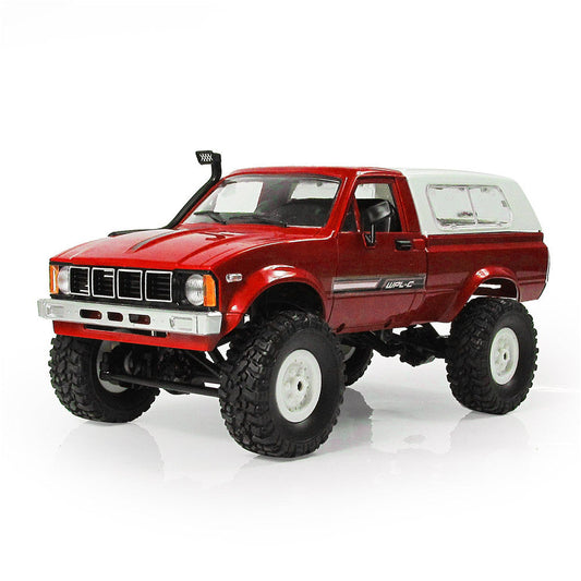 WPL C24 1/16 RTR 4WD 2.4G Military Truck Crawler Off Road RC Car 2CH Toy