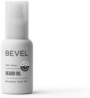 Bevel Beard Oil for Men - Moisturizing Beard Oil with Jojoba Oil and Argan Oil, Adds Shine and Helps Prevent Dryness, Frizz and Breakage, 1 Oz