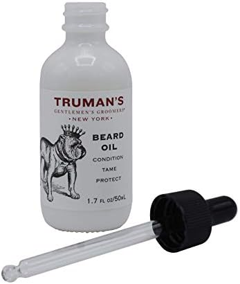 Truman's Gentlemen's Groomers Beard Oil w/with Jojoba and Avocado Oils, 1.7 oz