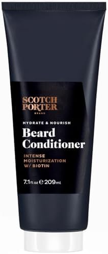 Scotch Porter Hydrate & Nourish Beard Conditioner for Men | Moisturizes, Softens & Reduces Frizz | Free of Parabens, Sulfates & Silicones | Vegan | 7.1oz Bottle…
