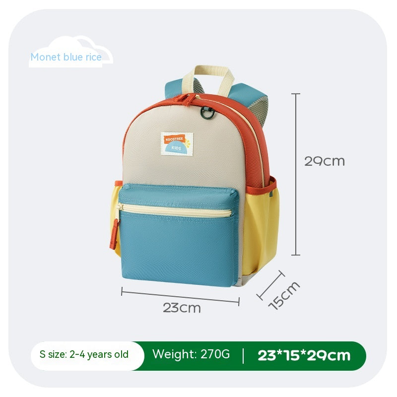 Kindergarten Backpack Children And Boys Super Light