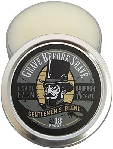 GRAVE BEFORE SHAVE Gentlemen's Blend Beard Balm (Bourbon Scent) (2 oz.)