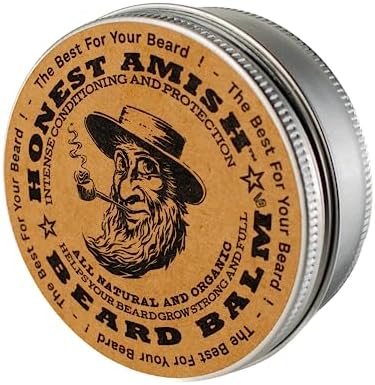 Honest Amish Beard Balm - New Large 4 Ounce Twist Tin