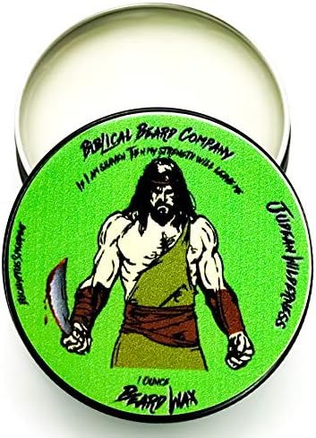 Biblical Beard Company Beard and Mustache Wax - Judean Wilderness Scent - Made in USA