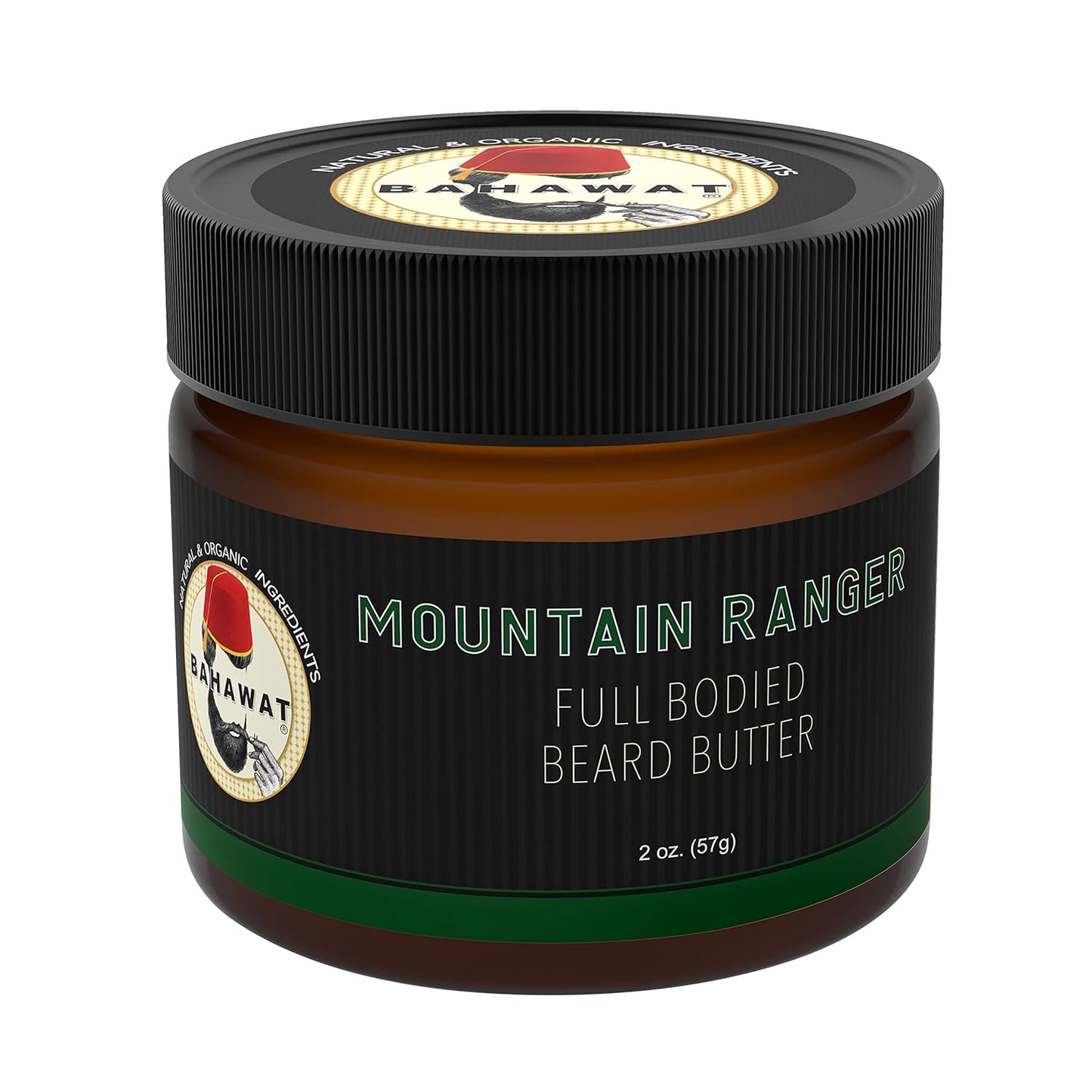 Beard Butter for Men Leave-in Conditioner - Cedar Forest - Strengthen & Soften While Relieving Itch – Made in USA with 11 Organic, Natural Ingredients | The Best Beard Butter - 2 oz.