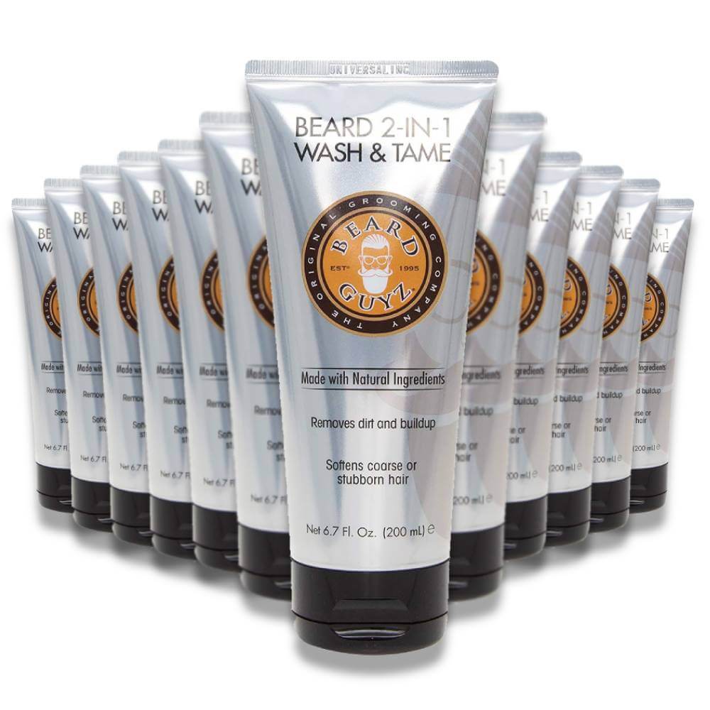 Beard Guyz - 2-in-1 Wash & Tame, Conditioner - 6.7 oz - 12 Pack