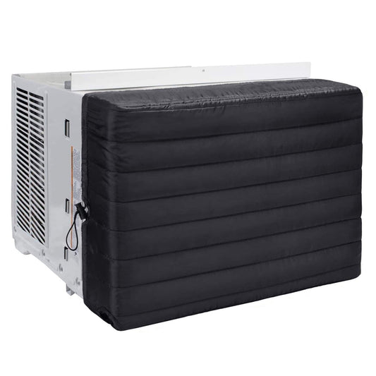Cheers US Indoor Air Conditioner Cover AC Unit Cover for Window Units. Window AC Unit Cover for Inside. Double Insulation with Elastic Strap