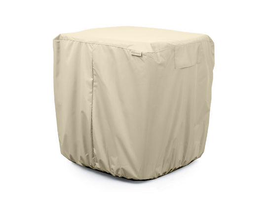 Covermates Air Conditioner Cover - Light Weight Material. Weather Resistant. Elastic Hem. AC & Equipment-Khaki