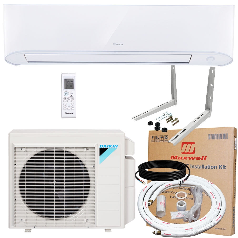Daikin 24.000 BTU 18 SEER2 Ductless Mini-Split Heat Pump Air Conditioner 1500 sq. ft.
