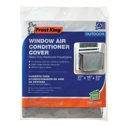 Frost King AC3H Air Conditioner Cover 18 in L 6 mil Polyethylene