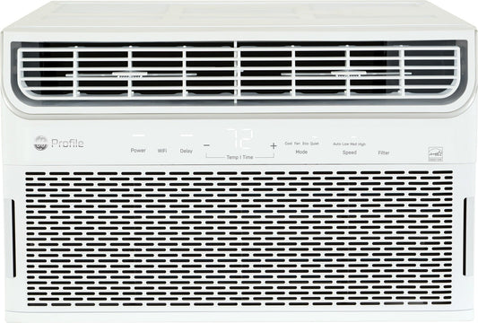 GE 12.000 BTU 110V Smart Window-Mounted Air Conditioner with Wi-Fi