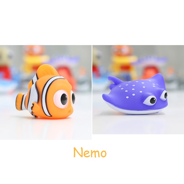 Baby Bath Toys Finding Nemo Dory Float Spray Water Squeeze Toys Soft Rubber Bathroom Play Animals Bath Figure Toy for Children - YourStore YourStore janette_blakely 0 Baby Bath Toys Finding Nemo Dory Float Spray Water Squeeze Toys Soft Rubber Bathroom Play Animals Bath Figure Toy for Children