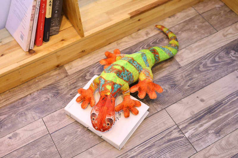 Huge Size Real Like Lizard Chameleon Plush Toys