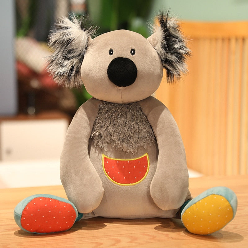 Cute Forest Animal Plush Toys Stuffed Rabbit Bear