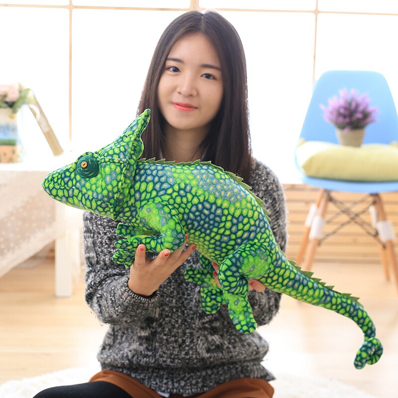 Creative Personality Simulation Chameleon Plush Toys