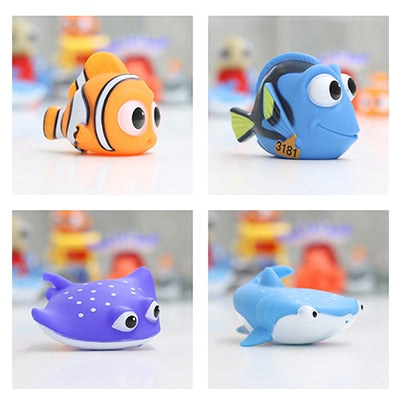 Baby Bath Toys Finding Nemo Dory Float Spray Water Squeeze Toys Soft Rubber Bathroom Play Animals Bath Figure Toy for Children - YourStore YourStore janette_blakely 0 Baby Bath Toys Finding Nemo Dory Float Spray Water Squeeze Toys Soft Rubber Bathroom Play Animals Bath Figure Toy for Children
