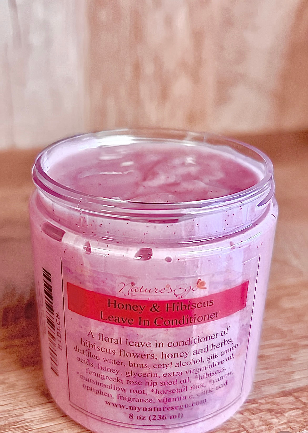 Honey & Hibiscus Leave In Conditioner 8 oz (detangler)