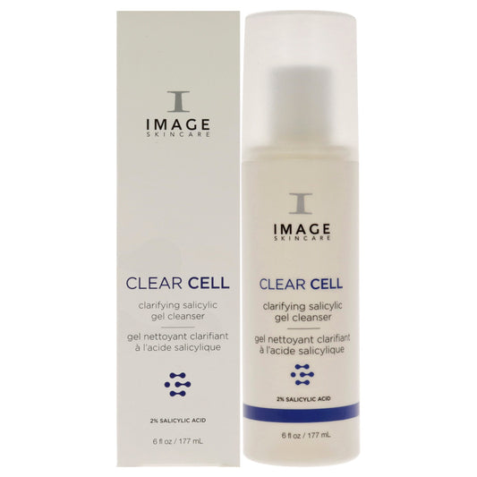 Clear Cell Salicylic Gel Cleanser by Image for Unisex 6 oz Cleanser