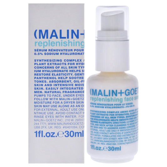Replenishing Face Serum by Malin + Goetz for Women 1 oz Serum