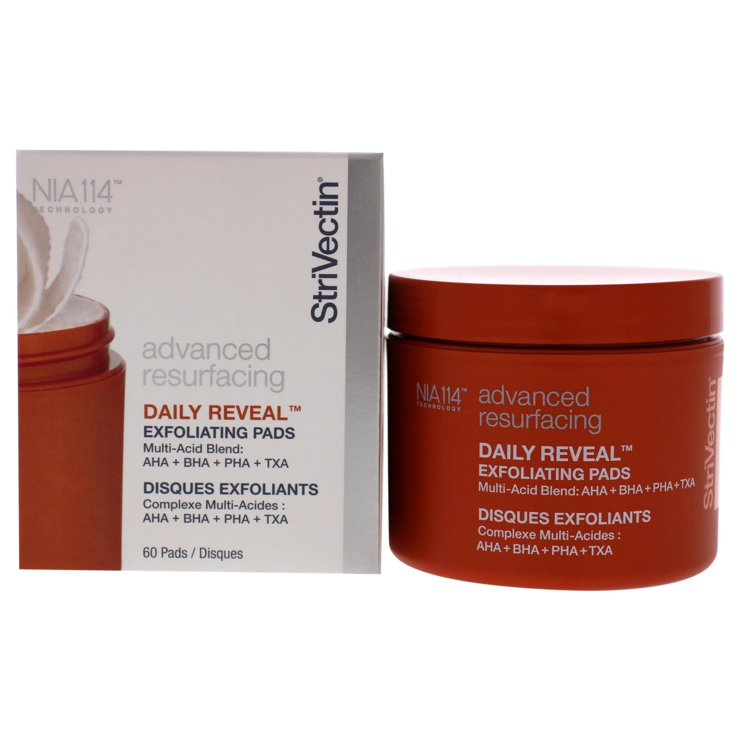 Daily Reveal Exfoliating Pads by Strivectin for Unisex 60 Count Pads