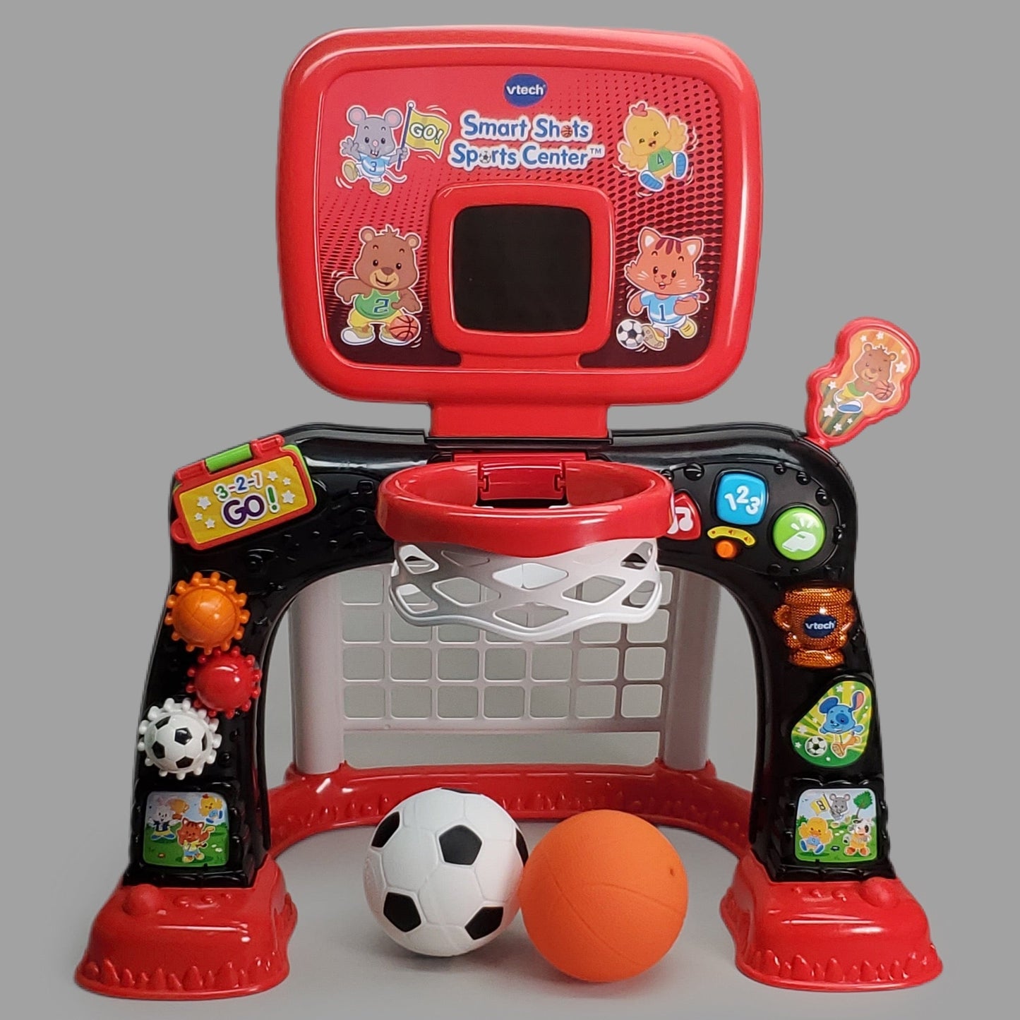 VTECH Smart Shots Sports Center 12-36 Months 16.5" X 23"X24" Red / Black (New)