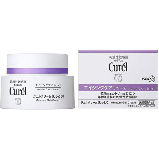 Curel Kao 40g Face Gel Cream for Aging Care and Moisturizing