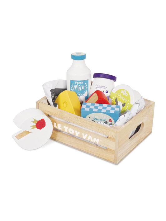Le Toy Van Cheese & Dairy Crate