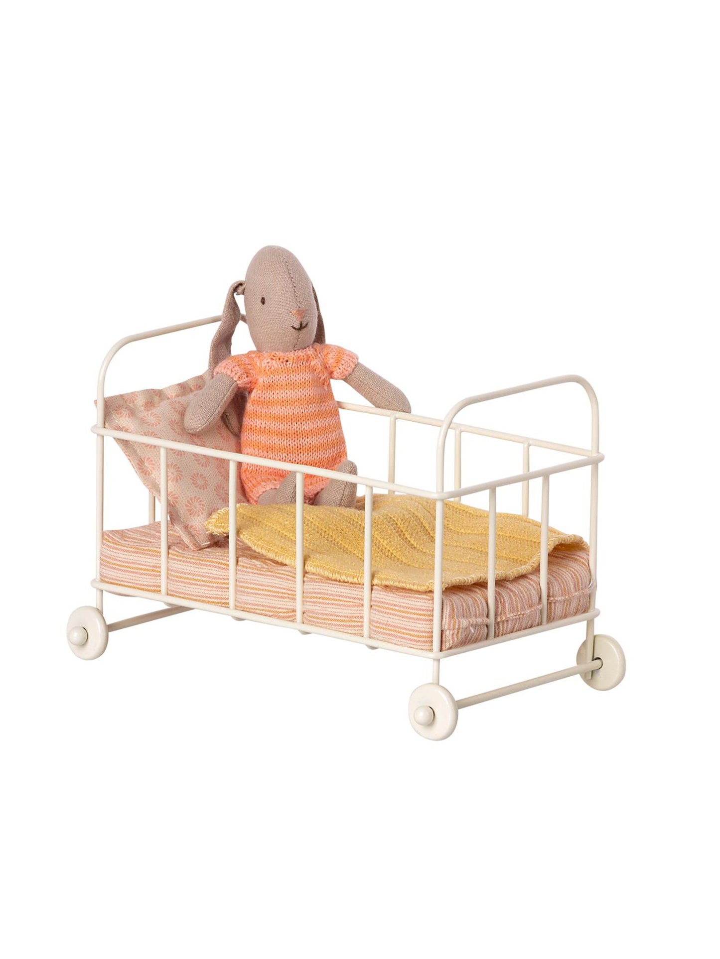 Maileg Cot Bed Micro Rose
