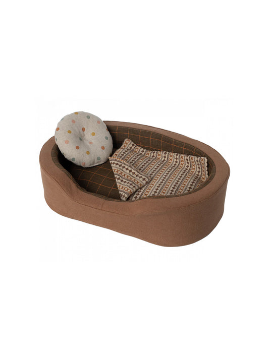 Maileg Dog Basket Brown