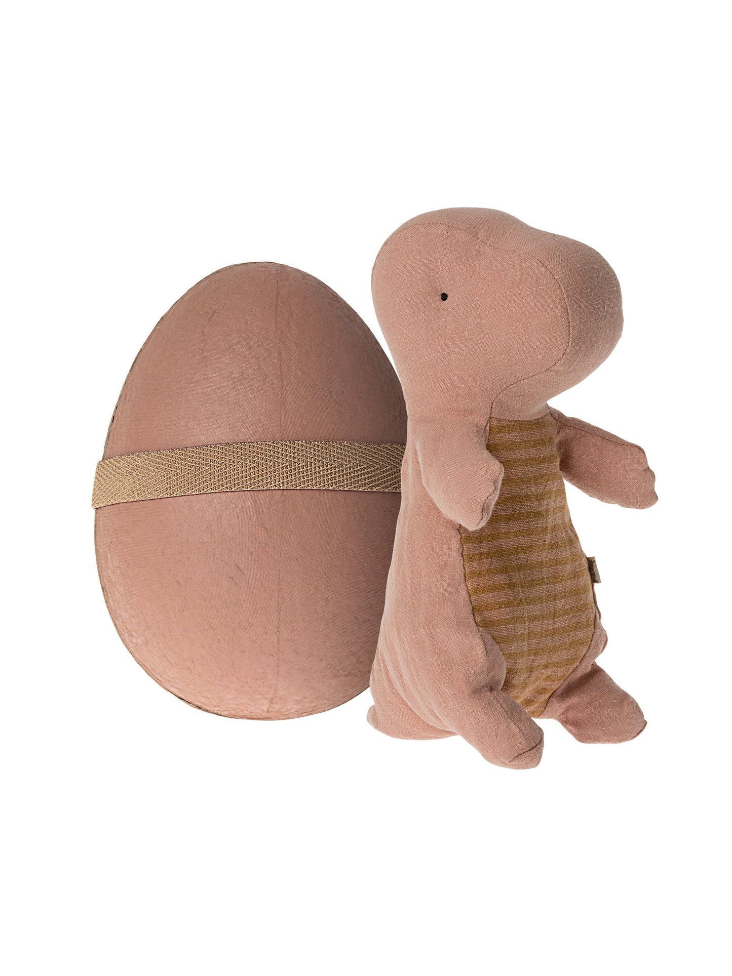 Maileg Gantosaurus in Old Rose Egg Small