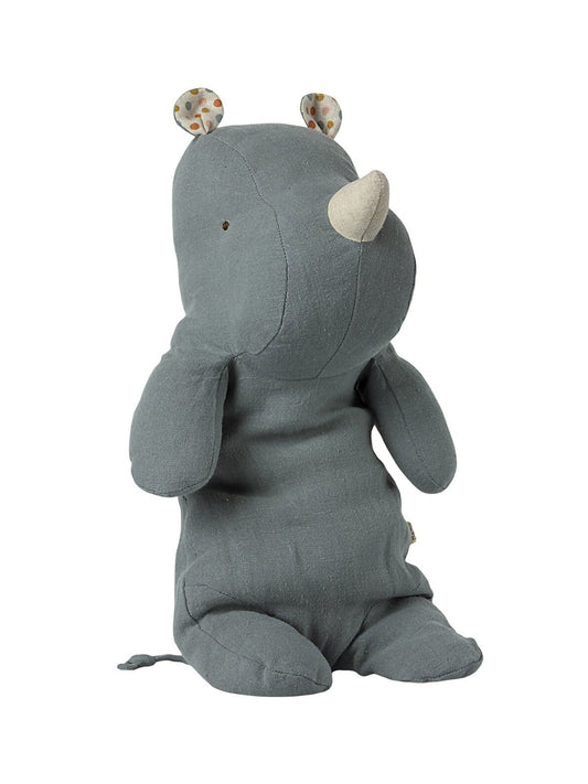 Maileg Safari Friends Medium Rhino Dusty Blue Weston Table
