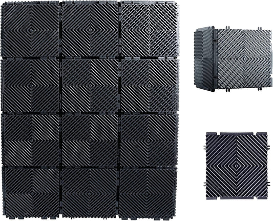 Ready Covers Radiator Covers for Home with Customizable Interlocking Tiles. Charcoal (10 Tiles - Only for ADD ON to other packs)