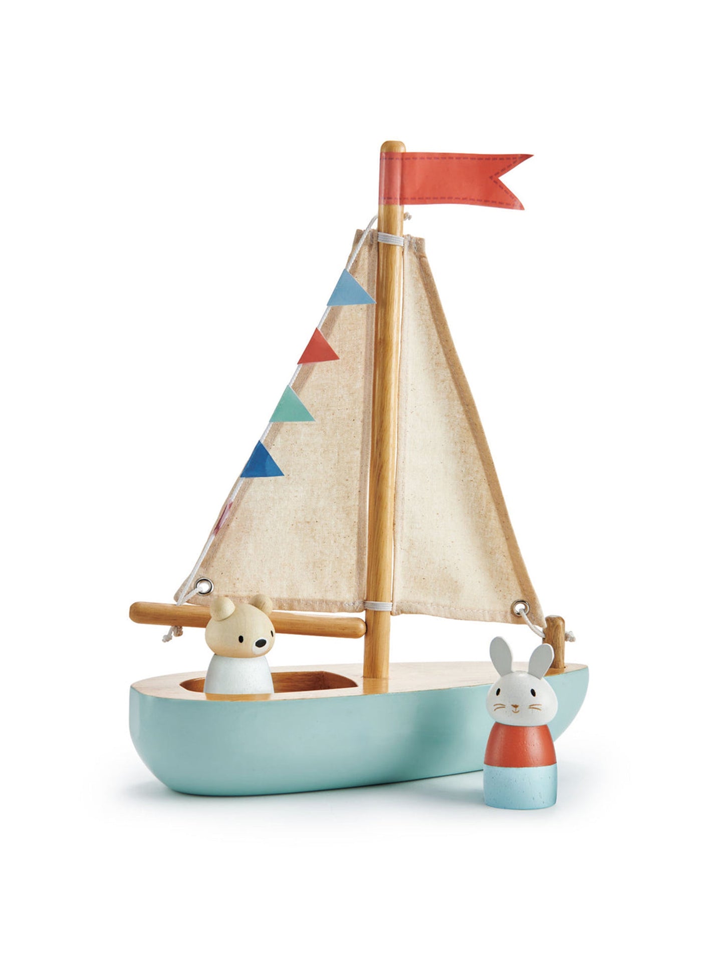 Tender Leaf Toys Sailaway Boat