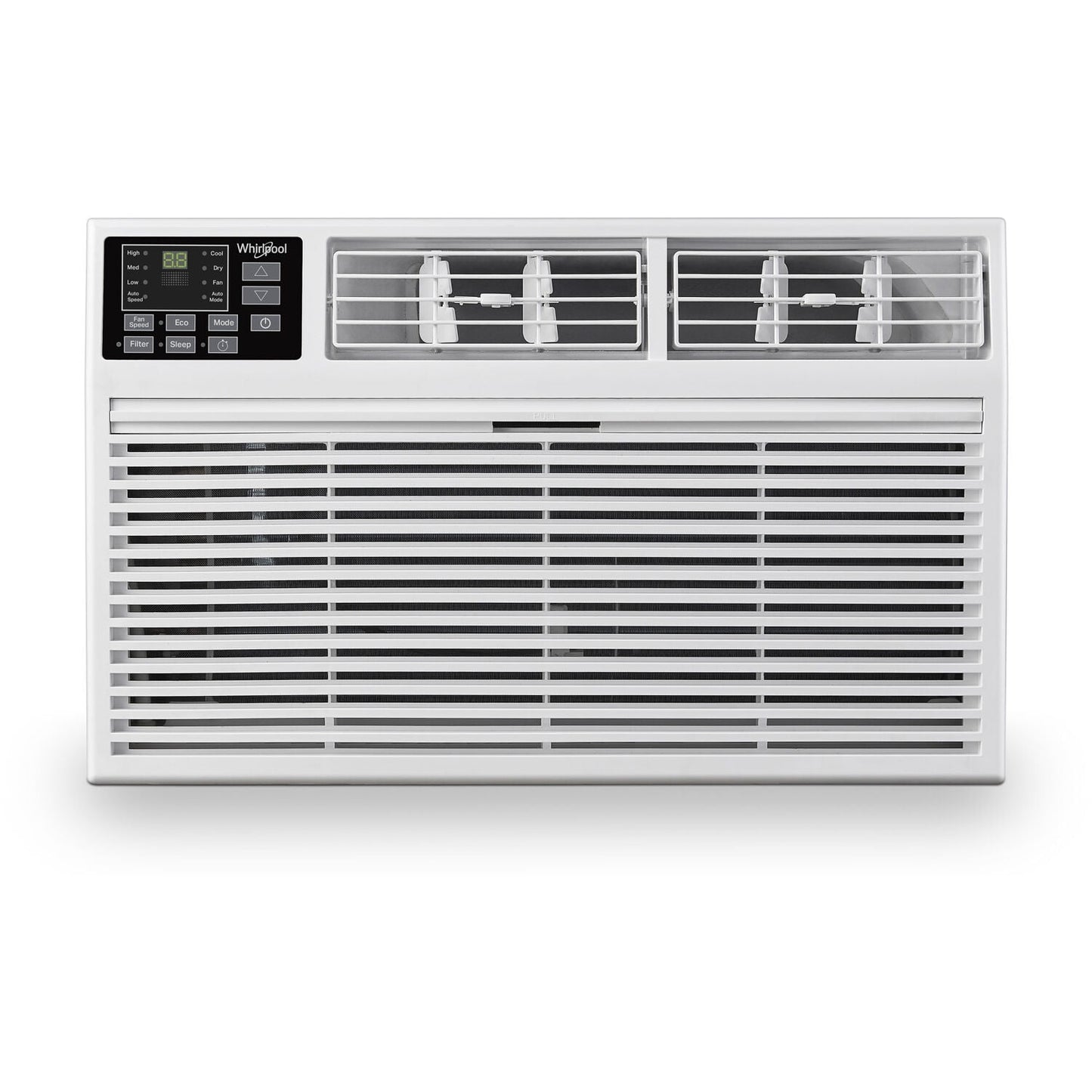 Whirlpool 10.000 BTU 230-Volt Through-the-Wall Air Conditioner with Remote. White. WHAT102-2BW