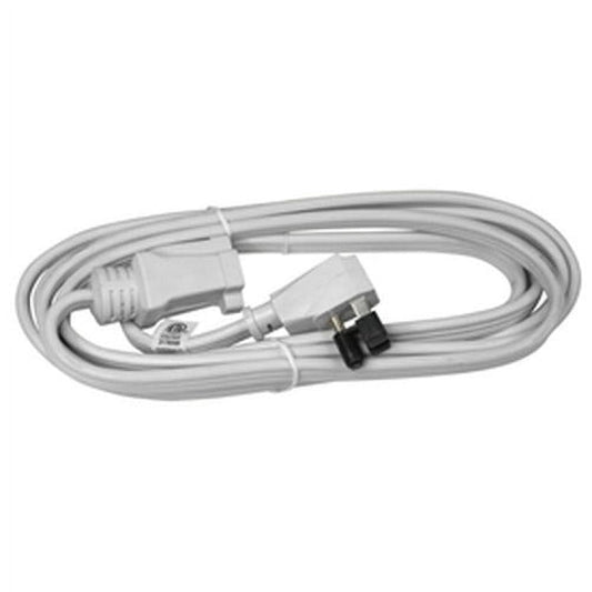 White  A/C Appliance Extension Cord 6ft - Air Conditioner - Weatherproof